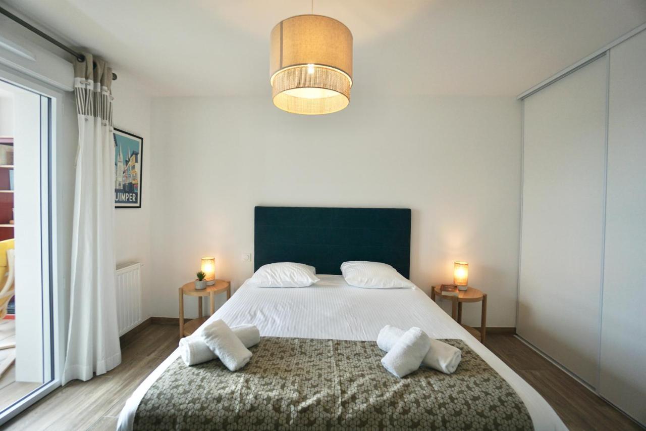 L'Escale Apartment La Foret Fouesnant Bagian luar foto