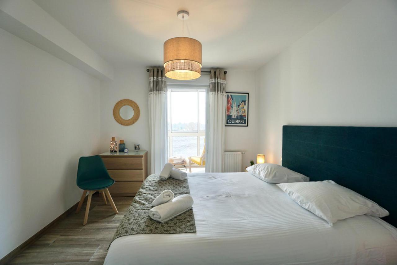L'Escale Apartment La Foret Fouesnant Bagian luar foto